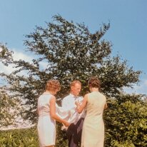 Barnedåb hos Bodil og Børge 23-6-1968 - Agfa IF 604-film - 13_Restored