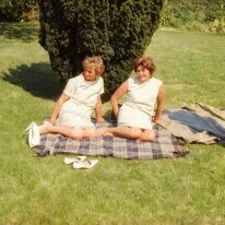 Barnedåb hos Bodil og Børge 23-6-1968 - Agfa IF 604-film - 6_Restored