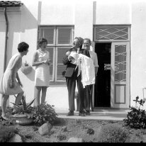 Barnedåb hos Bodil og Børge 23-6-1968 - Agfa IF 604-film - 2