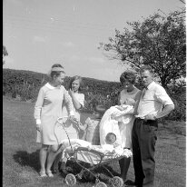 Barnedåb hos Bodil og Børge 23-6-1968 - Agfa IF 604-film - 3 (1)