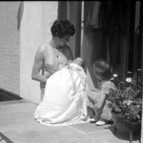 Charlottes barnedåb hos Inger og Sigurd 9:6-1968 - AGFA L IF 607 - 18