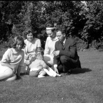 Charlottes barnedåb hos Inger og Sigurd 9:6-1968 - AGFA L IF 607 - 5