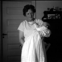 Charlottes barnedåb hos Inger og Sigurd 9:6-1968 - AGFA L IF 607 - 9