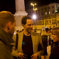 F-o-J Rome 2017 - 10 Rom fredag aften. Flashmob og vin på Mimi é Coco og bybilleder