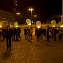 F-o-J Rome 2017 - 6 Rom fredag aften. Flashmob og vin på Mimi é Coco og bybilleder