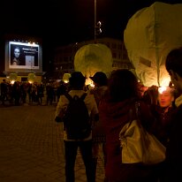 F-o-J Rome 2017 - 7 Rom fredag aften. Flashmob og vin på Mimi é Coco og bybilleder