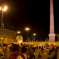 F-o-J Rome 2017 - 8 Rom fredag aften. Flashmob og vin på Mimi é Coco og bybilleder