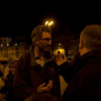 F-o-J Rome 2017 - 9 Rom fredag aften. Flashmob og vin på Mimi é Coco og bybilleder